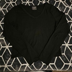 Olivia Rae Women's Classic Black Long Sleeve Tee